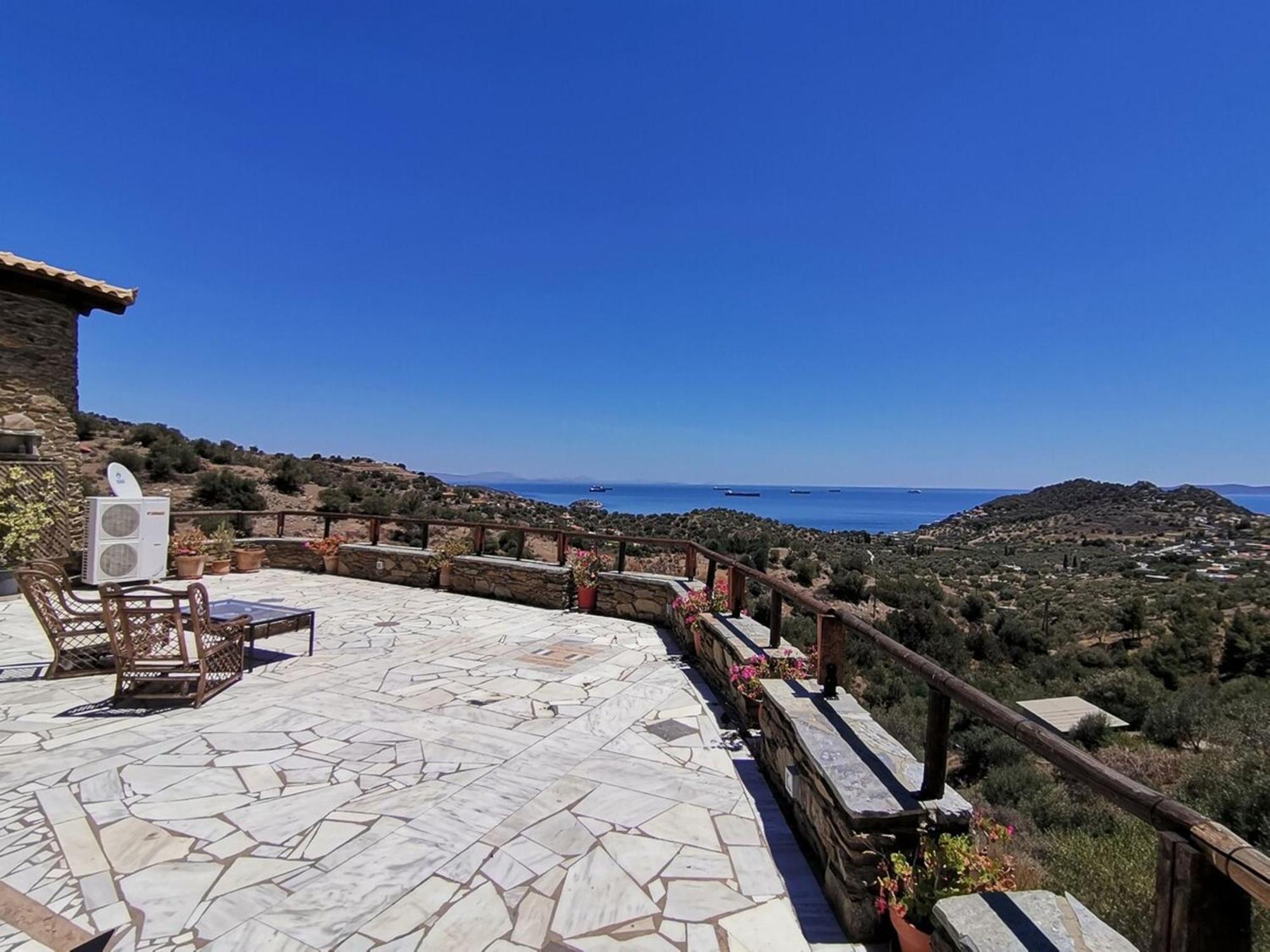 Saronic Citadel Seaside Villa Salamís Eksteriør billede