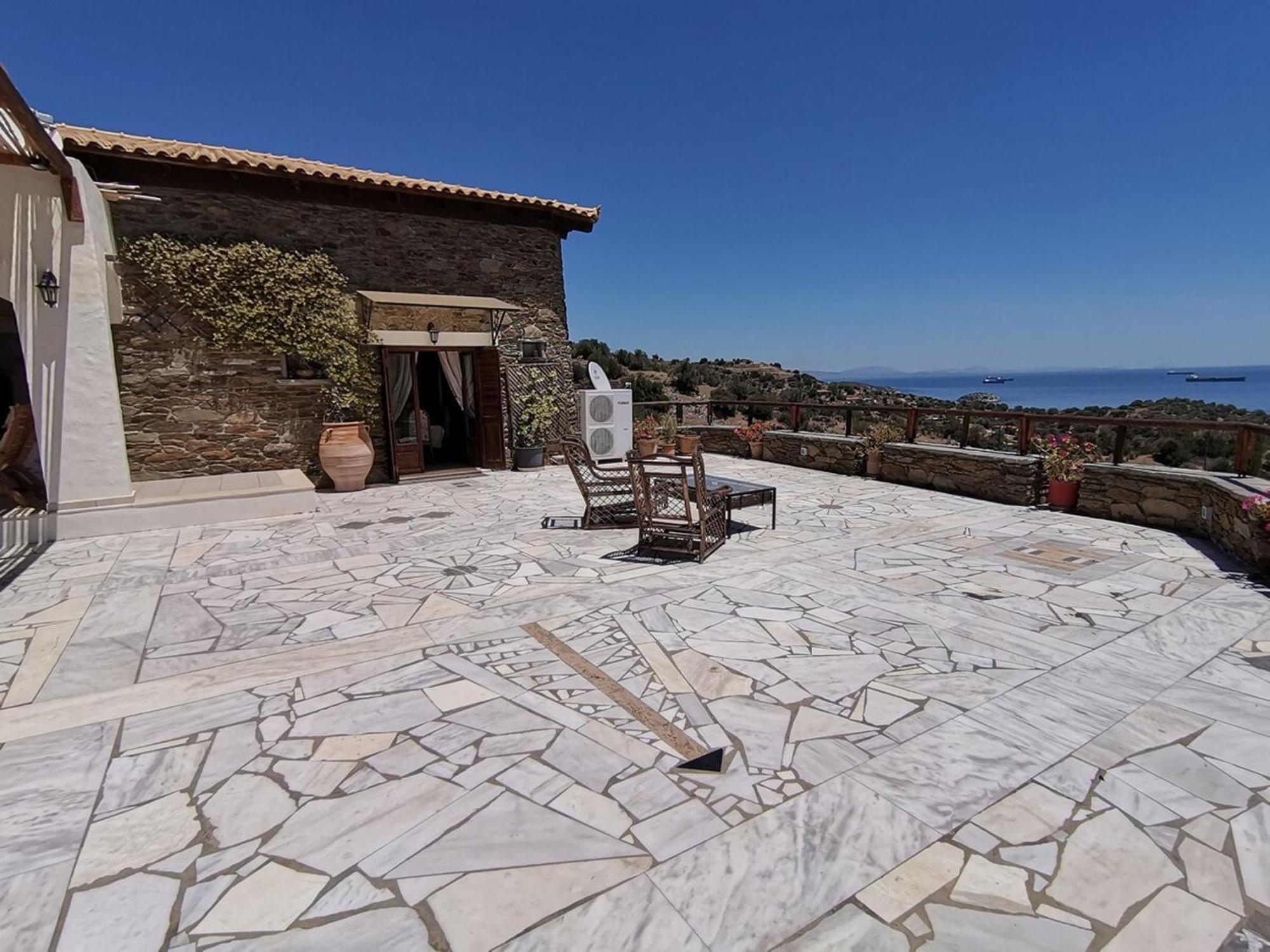 Saronic Citadel Seaside Villa Salamís Eksteriør billede