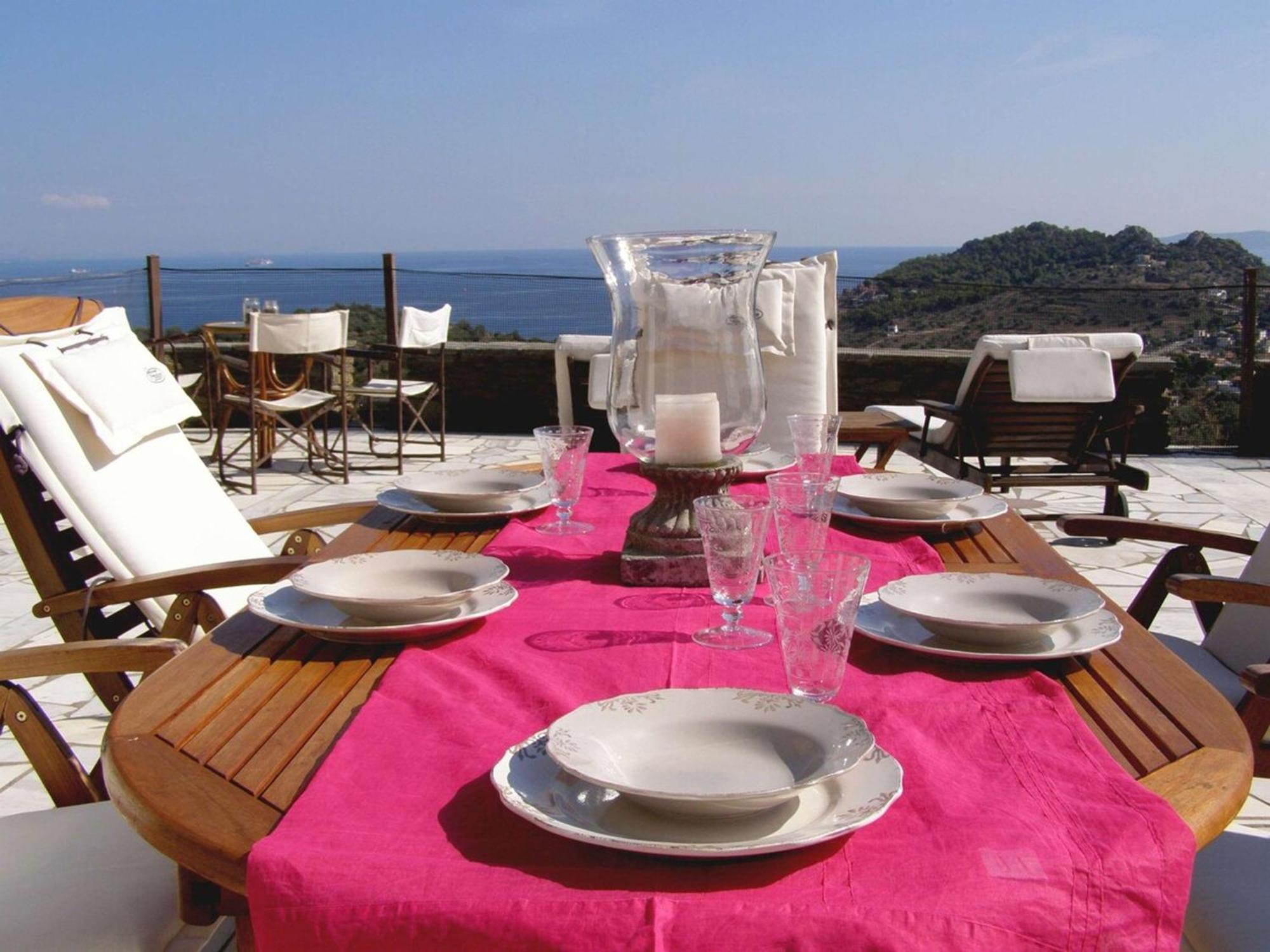Saronic Citadel Seaside Villa Salamís Eksteriør billede