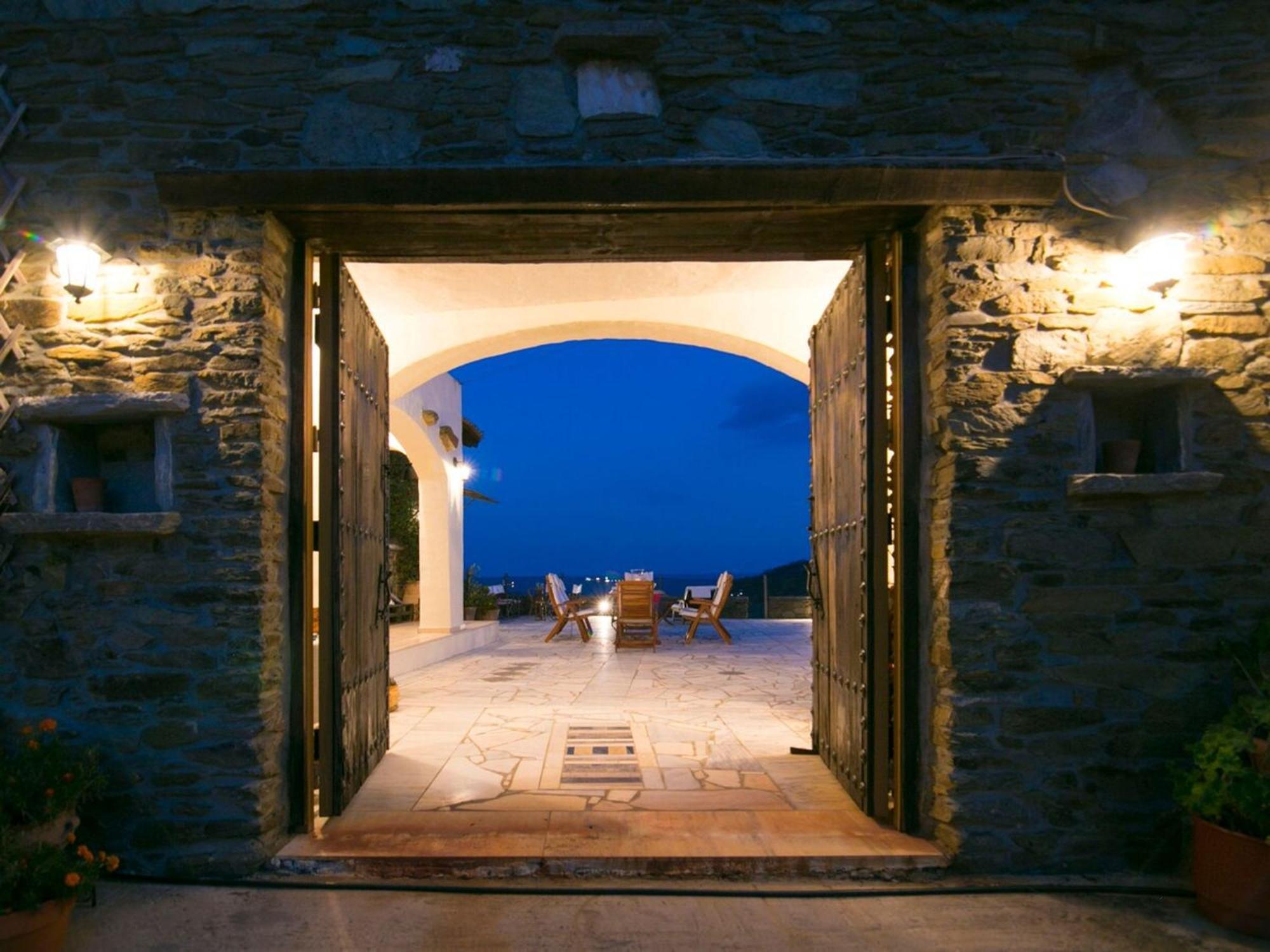 Saronic Citadel Seaside Villa Salamís Eksteriør billede